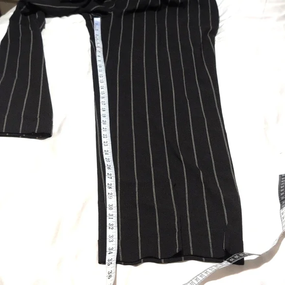 Stamford Pinstripe Wool Pant. Ralph Lauren Collection - Picture 7 of 13